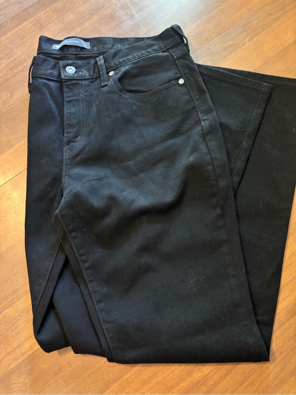 Levi's 515 Bootcut Jeans in Black Denim